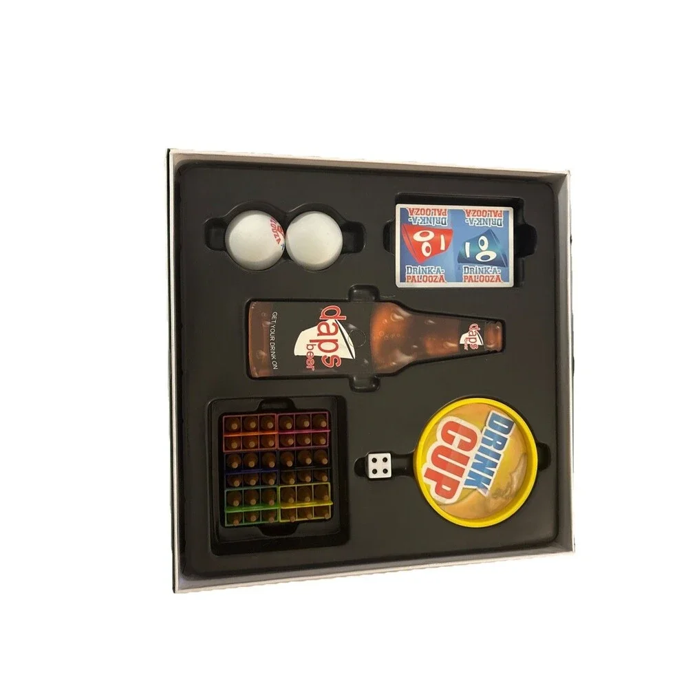 Drink‑A‑Palooza Adult Party Board Game – Complete Set – Fun 21+ Game Night – Use